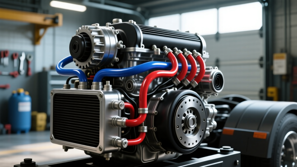 Diesel Truck Cooling: Routing Transmission Cooler Lines to Radiator
