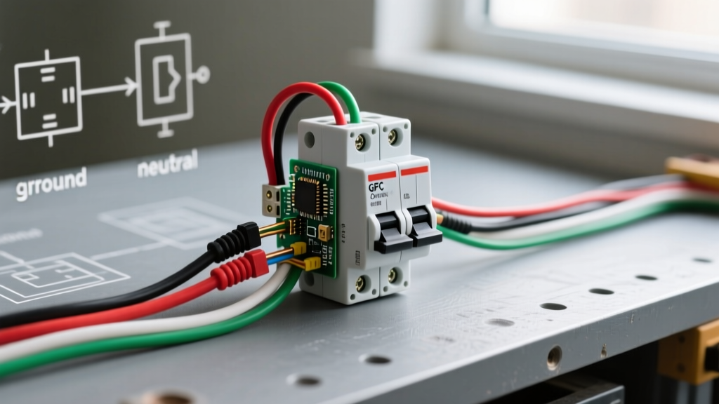 2 Pole GFCI Breaker Wiring Diagram: Node Trace, Symbols & Verification