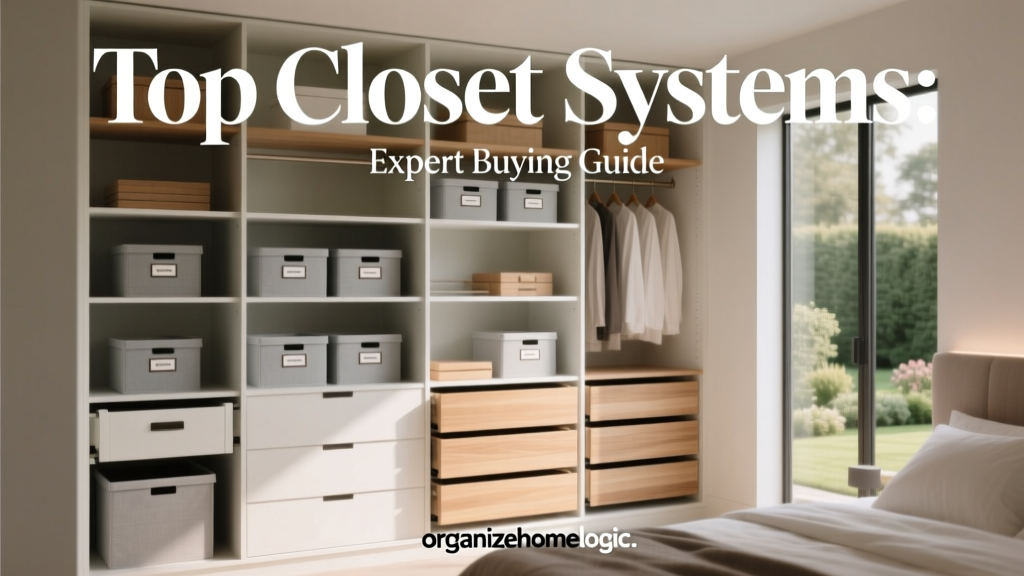 Top Closet Systems: Expert Buying Guide