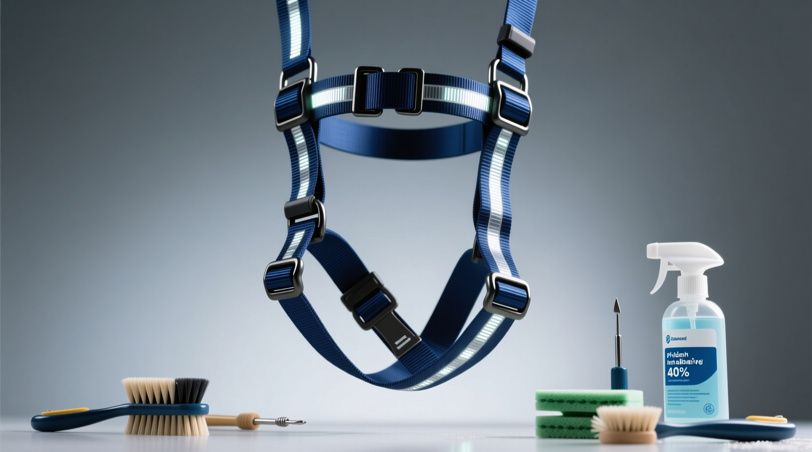 how to wash pet harnesses without dulling reflectivity