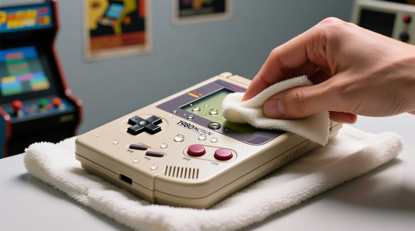 eco friendly cleaning tips for retro handhelds