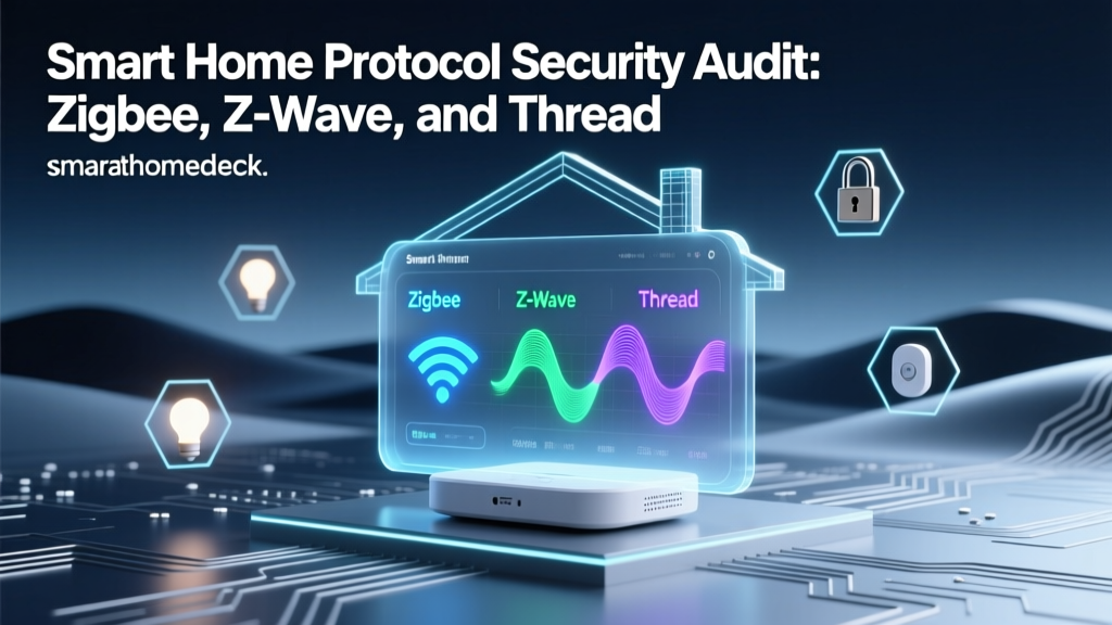 Smart Home Protocol Security Audit: Zigbee, Z-Wave, and Thread
