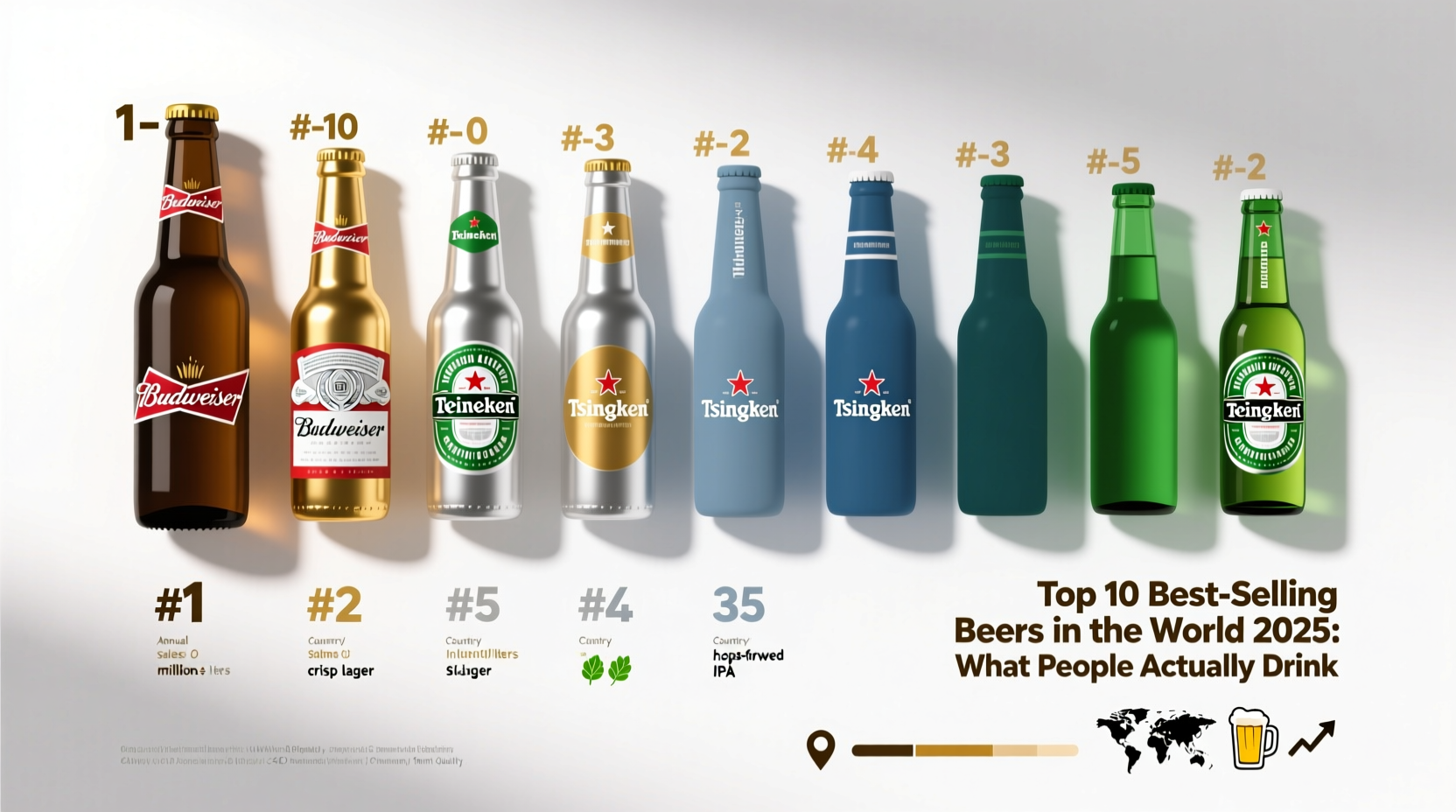 best selling beers in the world