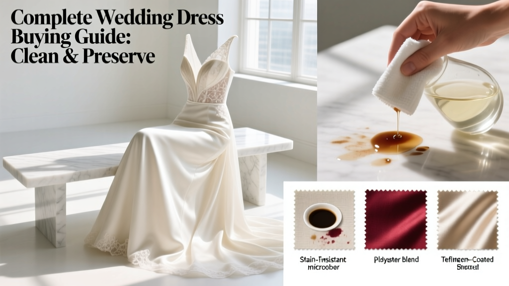 Complete Wedding Dress Buying Guide: Clean & Preserve