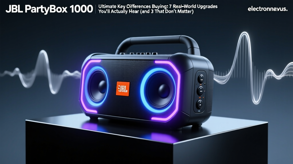 JBL PartyBox 1000 Ultimate Key Differences Buying: 7 Real-World Upgrades You’ll Actually Hear (and 3 That Don’t Matter)