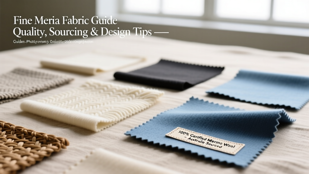 Fine Merino Fabric Guide: Quality, Sourcing & Design Tips