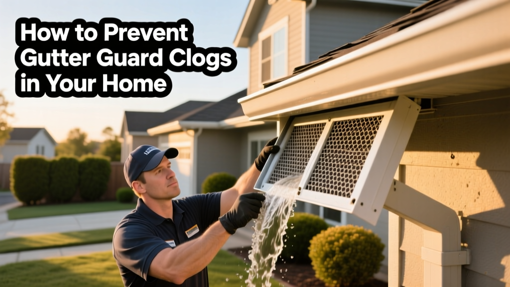 How to Prevent Gutter Guard Clogs in Your Home