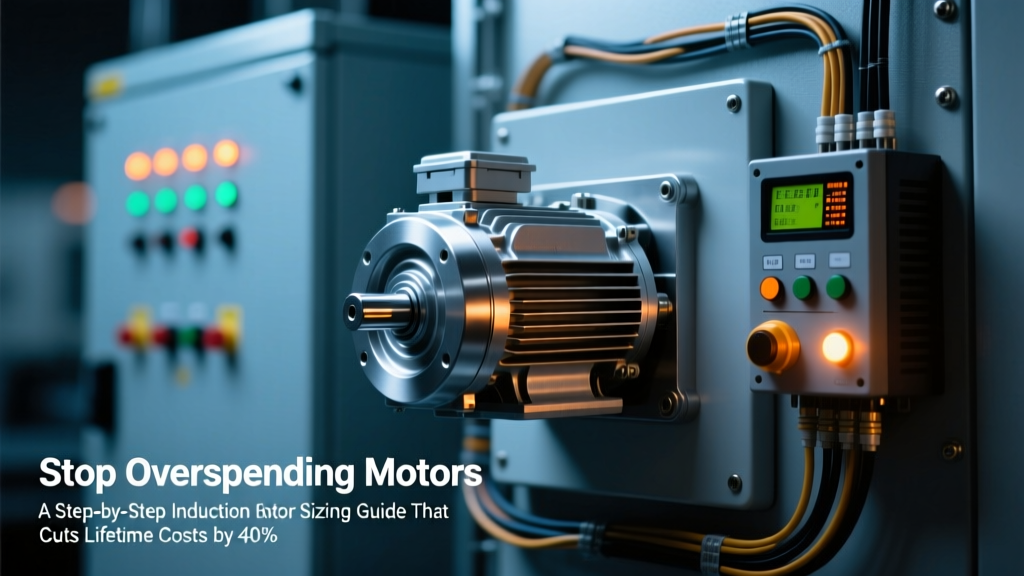 Induction Motor Sizing Guide: Cut Lifetime Costs 22–37%