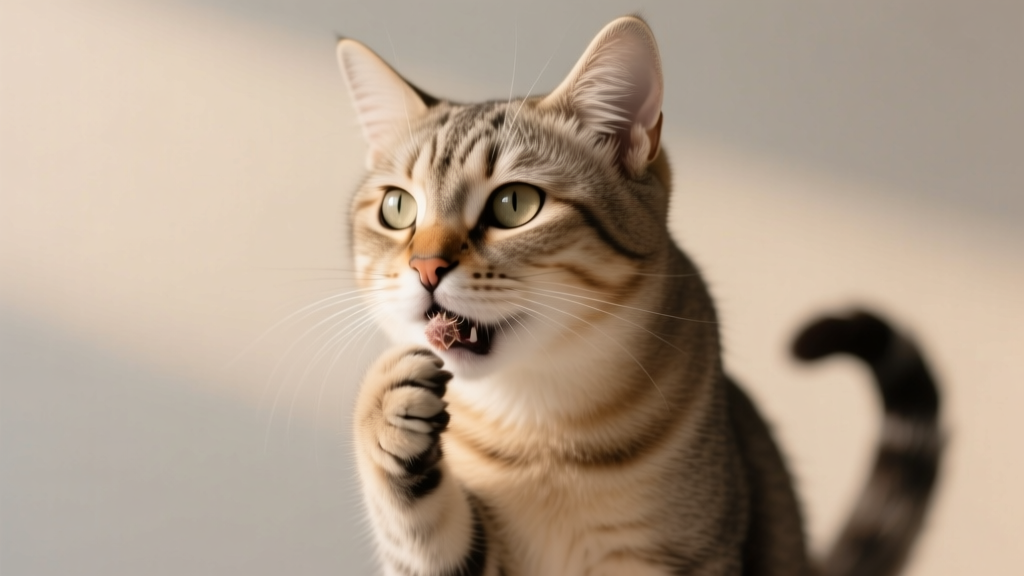 How to Interpret Cat Behavior for Hairballs