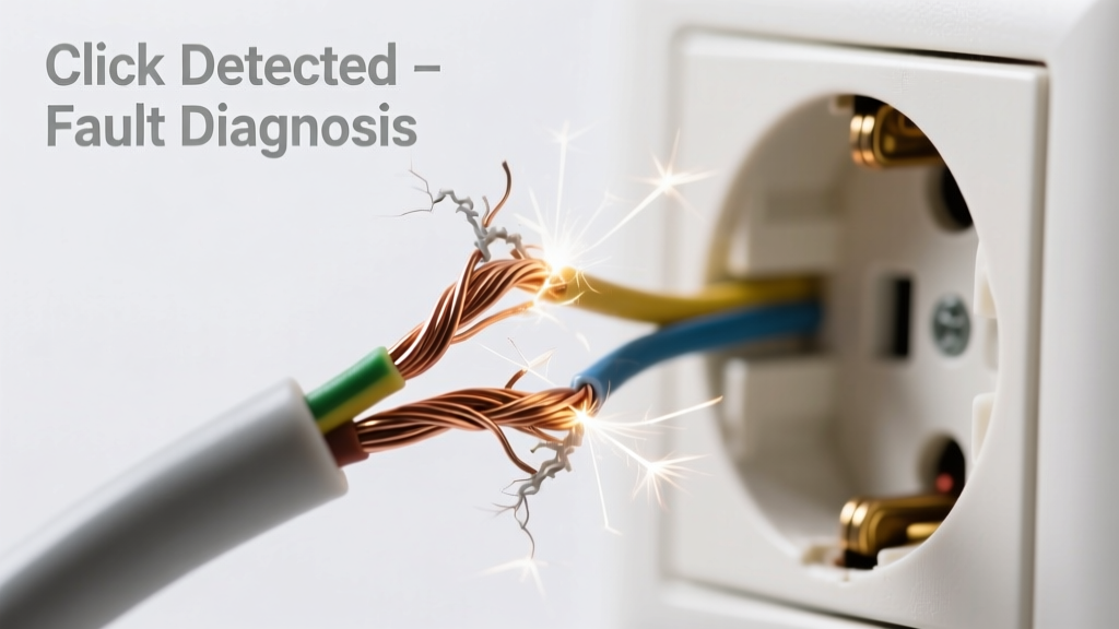Frayed Cable Making Clicking Sound: Quick Diagnosis