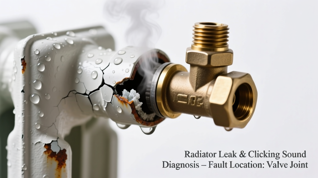 Radiator Leaking and Making Clicking Sounds: Quick Diagnosis