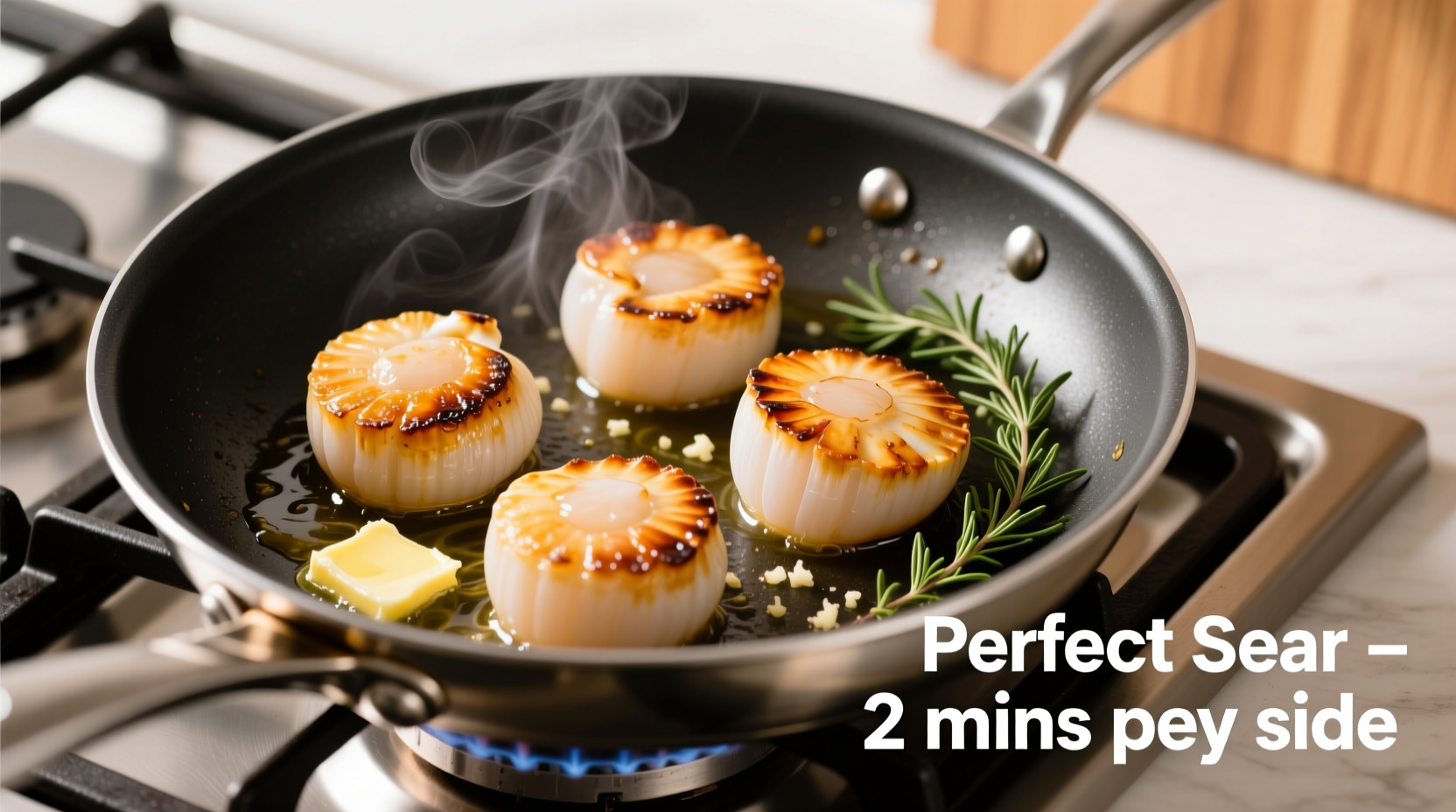 how to cook scallops on stovetop