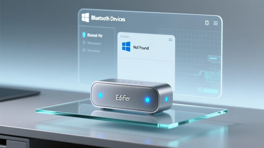 Edifier Bluetooth Speakers Not Found on Windows 10