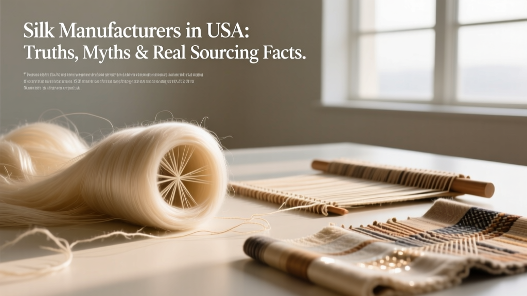 Silk Manufacturers in USA: Truths, Myths & Real Sourcing Facts