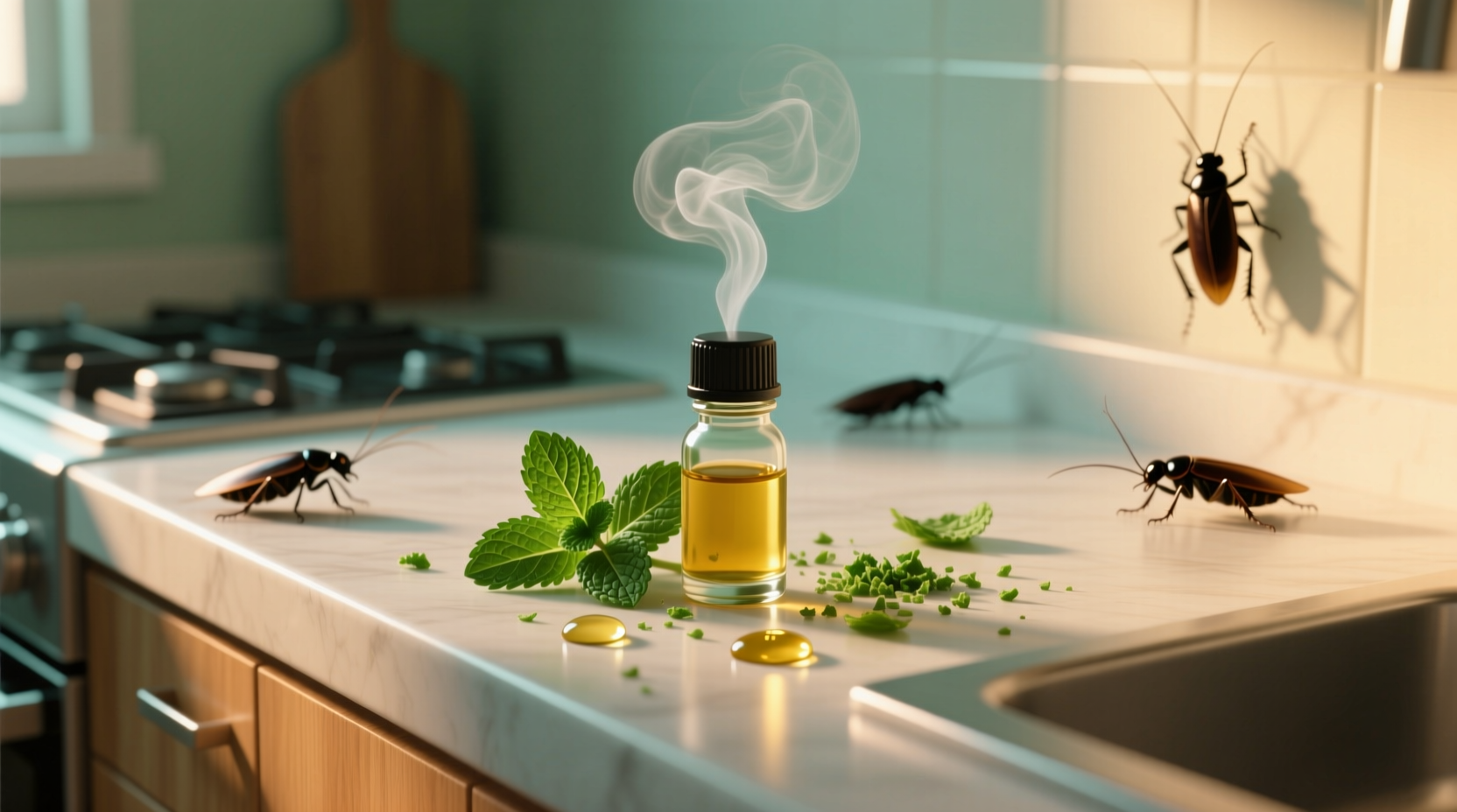 Does Peppermint Oil Keep Cockroaches Away? Effective Natural Repellent!