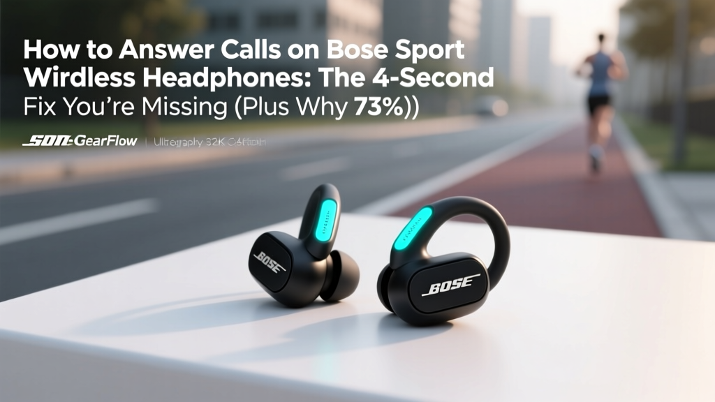 How to Answer Calls on Bose Sport Earbuds (2026)