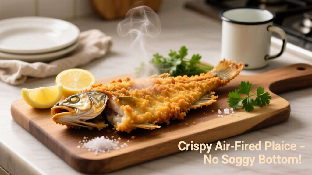 Crispy Breaded Plaice in Air Fryer (No Soggy Bottom!)
