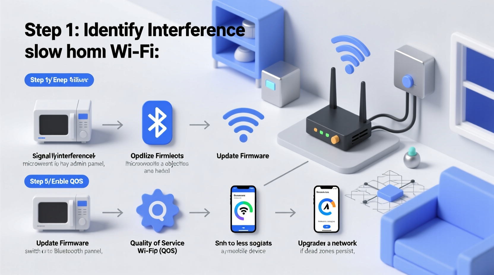 slow wifi at home troubleshooting steps beyond restarting the router