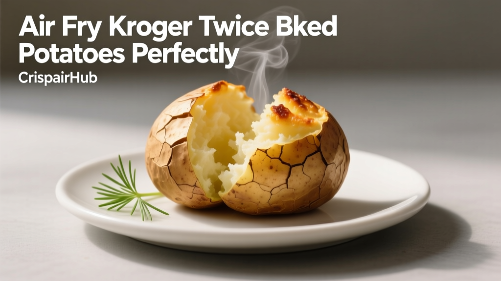 Air Fry Kroger Twice Baked Potatoes Perfectly