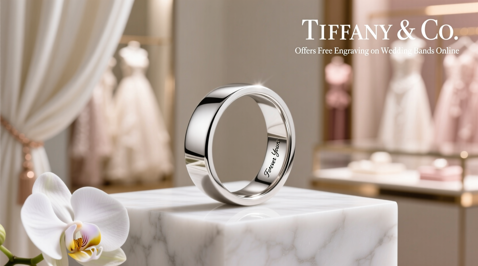 does tiffany offer complimentary engraving for wedding bands online