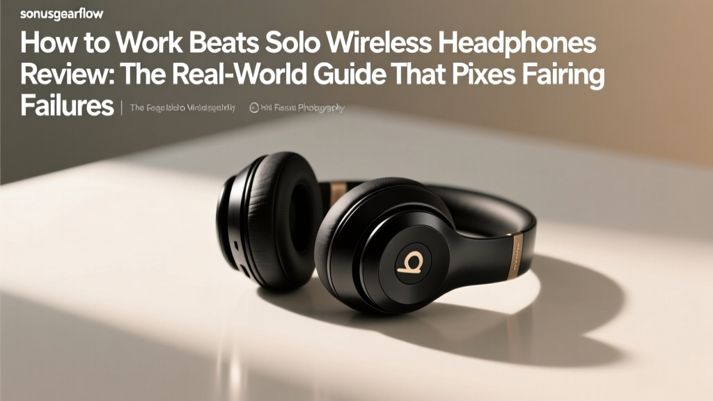 Beats Solo Wireless Headphones Guide (2026)