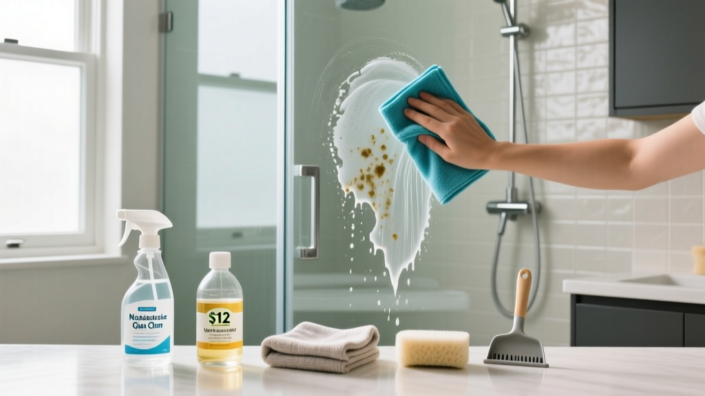 Easy Shower Door Quick Clean Routine: 5-Minute Fix