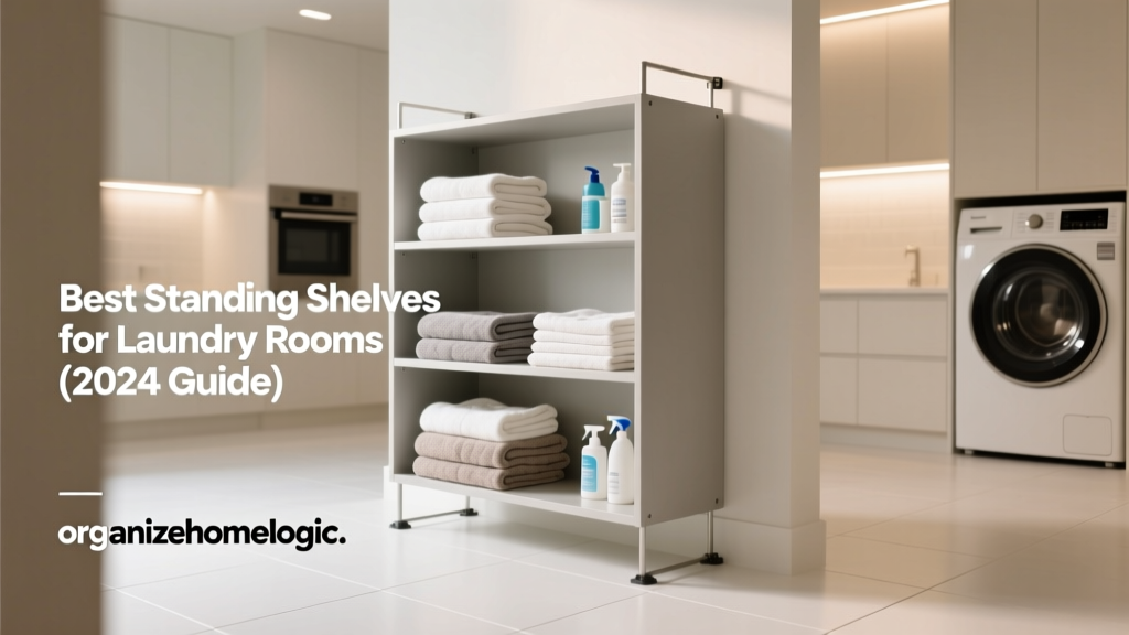 Best Standing Shelves for Laundry Rooms (2024 Guide)