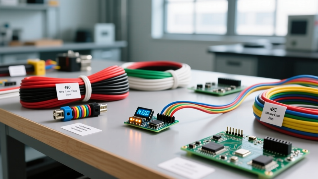 480 Wire Color Codes Explained: NEC Standards, Phasing, and Common Traps