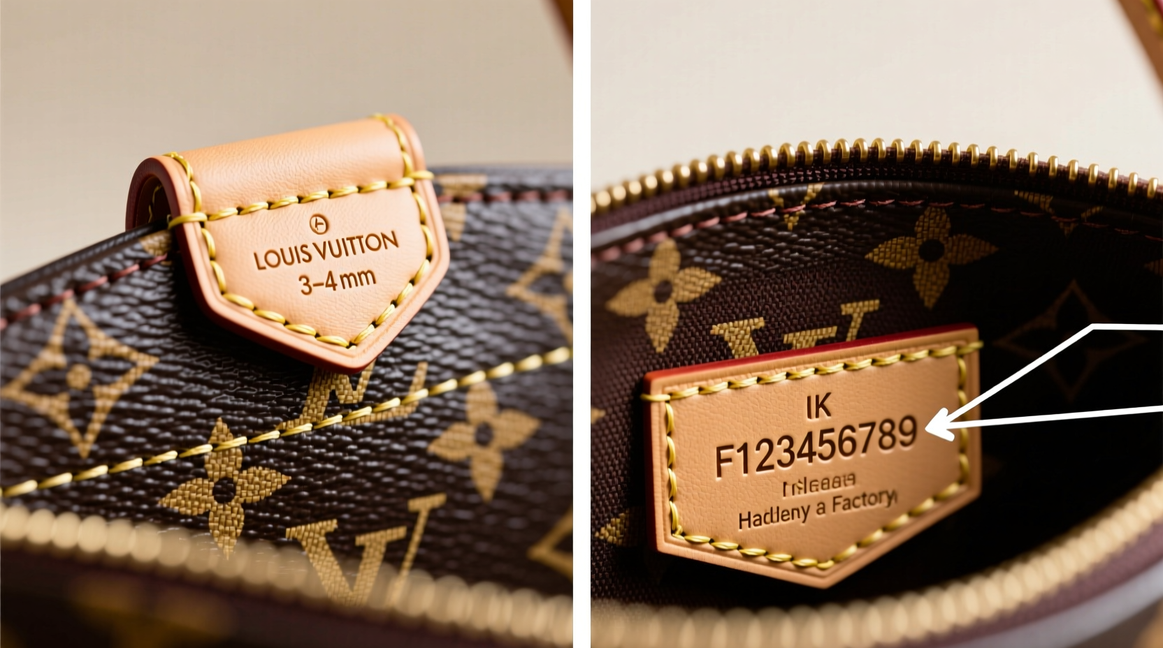 how to tell if a louis vuitton bag is real checking the stitching and date codes