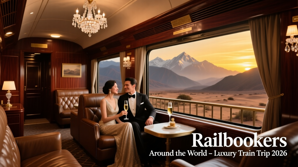 Railbookers Around The World Luxury Train Trip 2026: A 32-Day Itinerary Across Six Continents by Rail