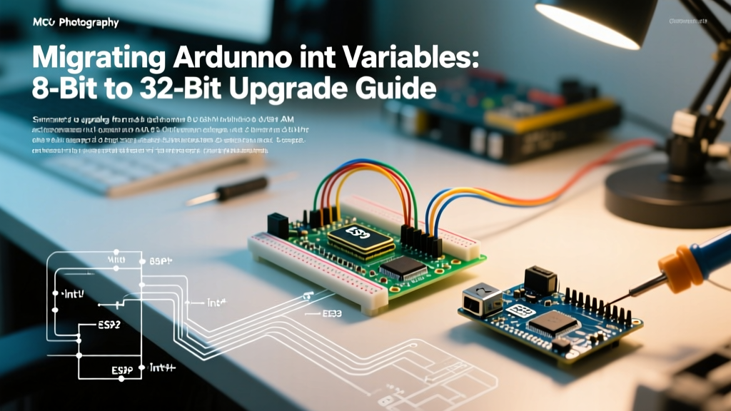 Migrating Arduino int Variables: 8-Bit to 32-Bit Upgrade Guide