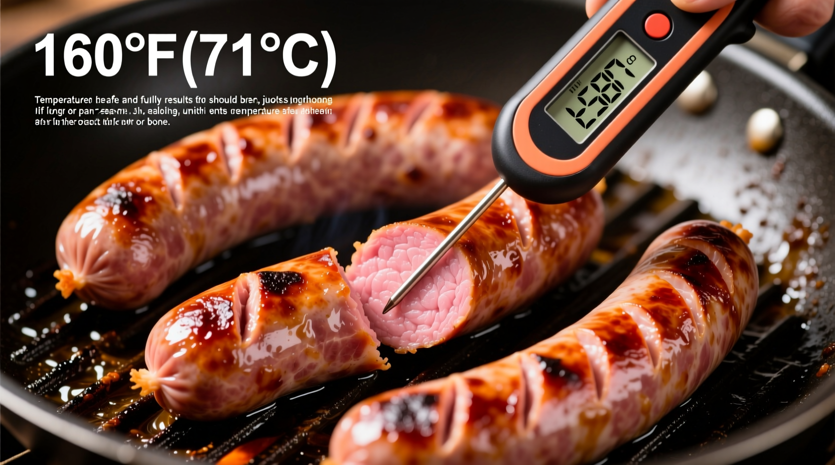 what temp should brats be cooked to