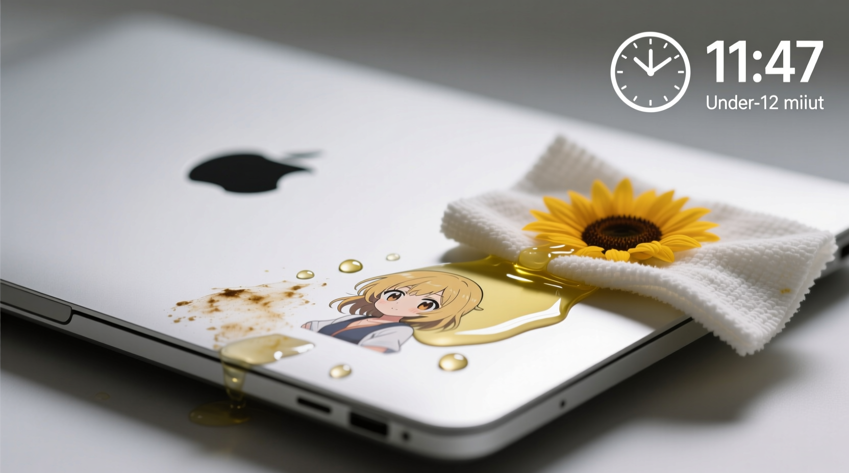 eco friendly cleaning tips remove anime decal residue safely