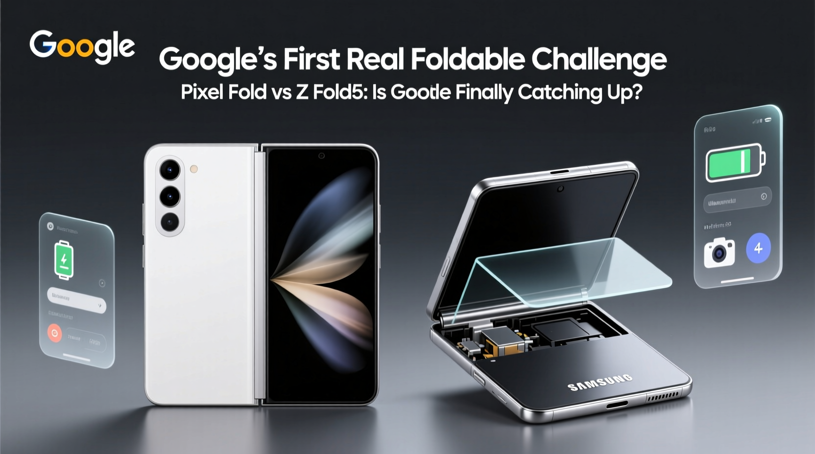 pixel fold vs samsung z fold5 is google finally catching up in foldables