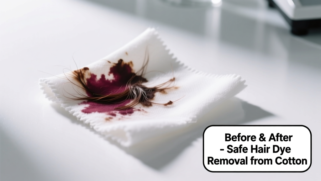 How to Remove Hair Dye from Cotton Fabric Safely
