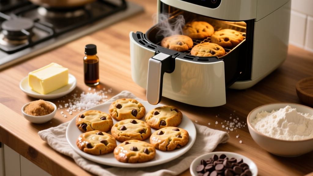 Best Air Fryer Cookies Recipe (Crispy Edges, Chewy Center)