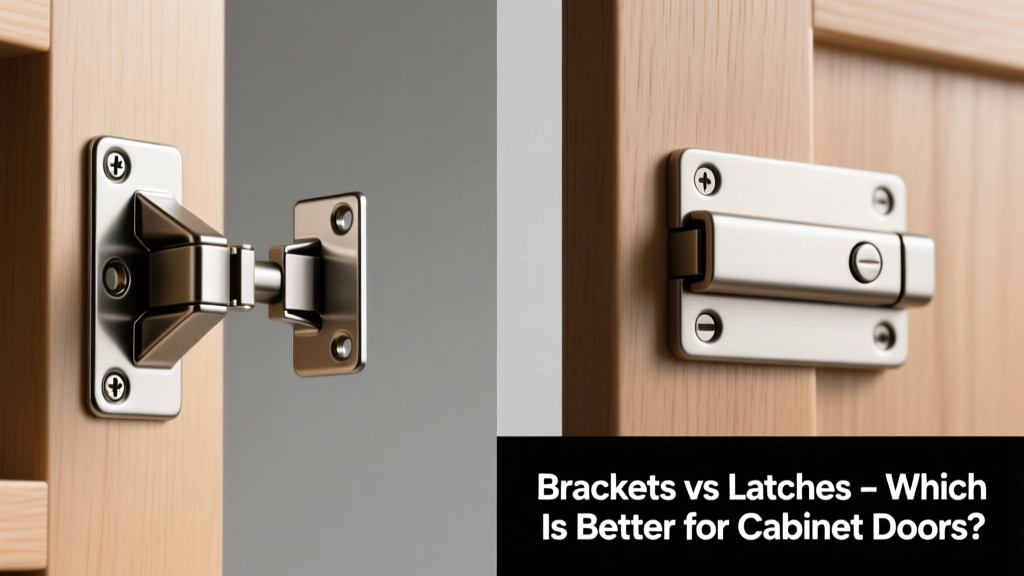 Brackets vs Latches: Which Is Better for Cabinet Doors?