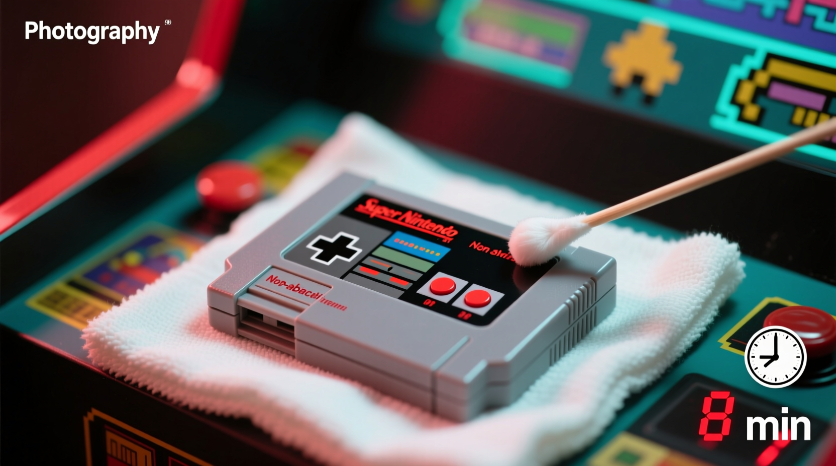 how to clean retro gaming cartridge cases safely