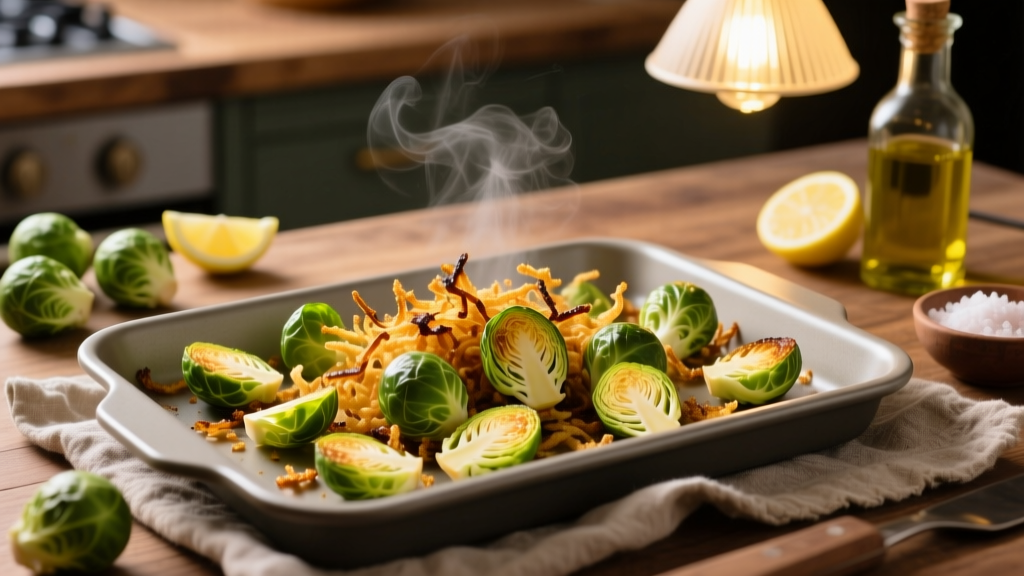 Crispy Shredded Brussels Sprouts in Air Fryer