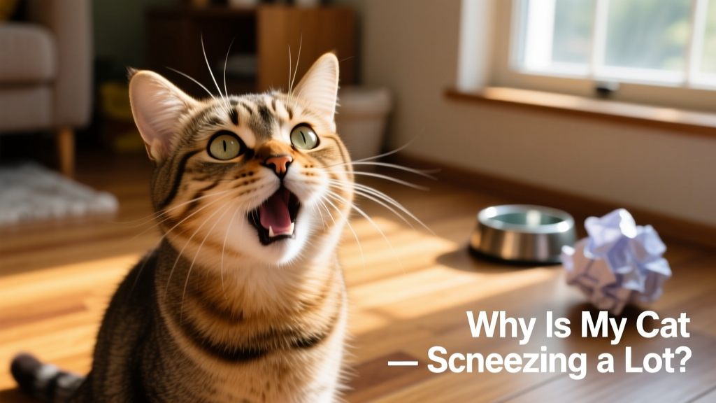 Why Is My Cat Sneezing a Lot?