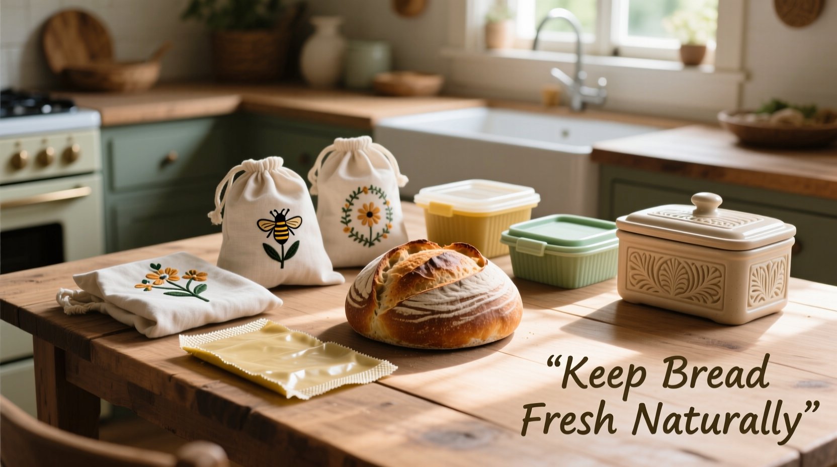 how to keep bread fresh without plastic wrap alternatives