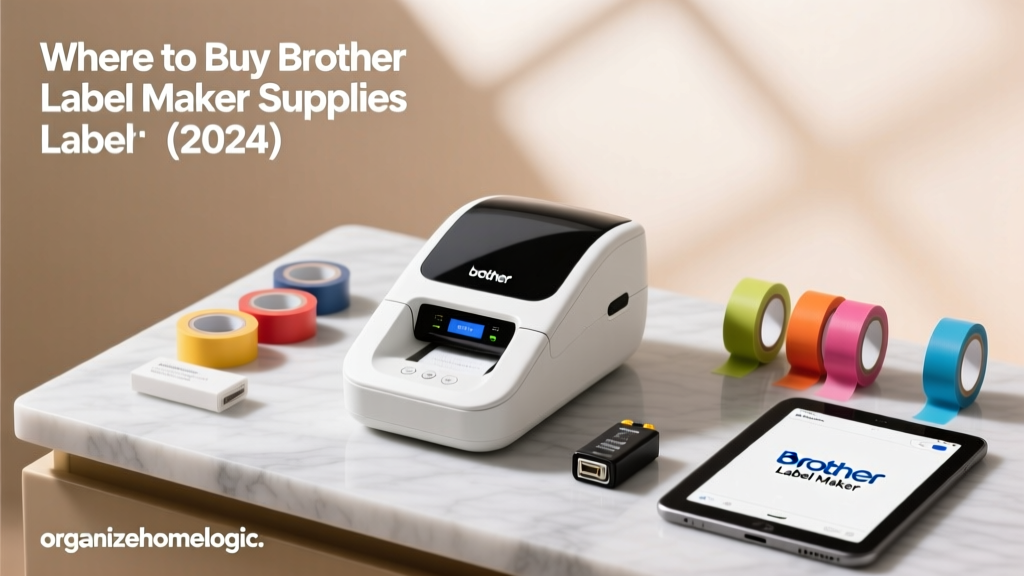 Where to Buy Brother Label Maker Supplies (2024)