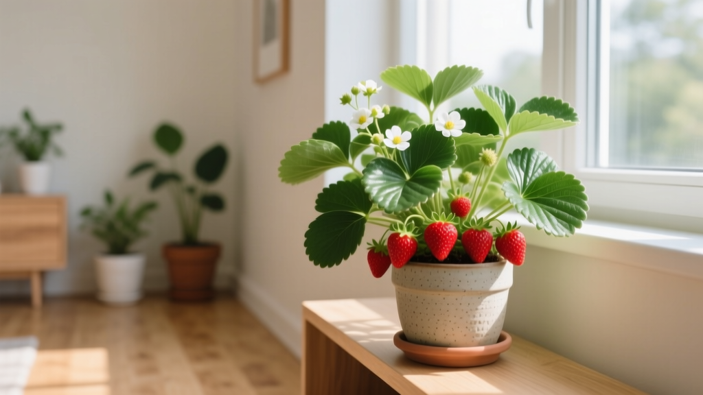 Indoor Strawberry Care: Science-Backed Growing System