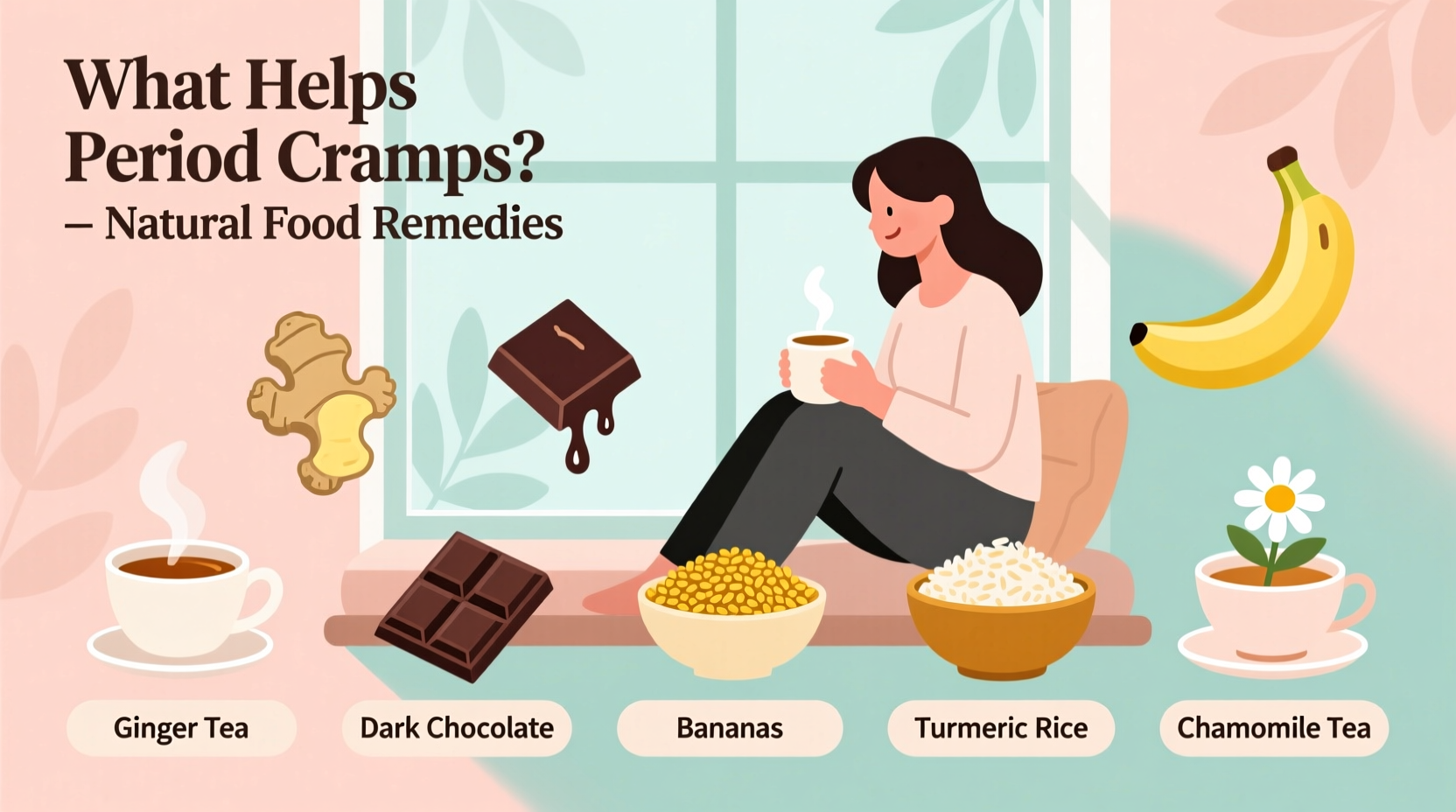Best Foods for Period Cramps Relief: Science-Backed Choices