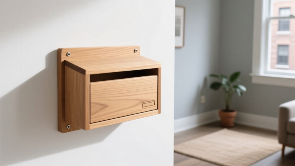 DIY Wood Mail Holder: Simple Renter-Friendly Build