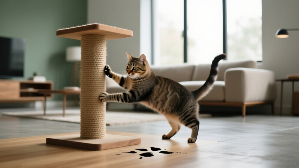Why Cat Behavior Changes for Scratching