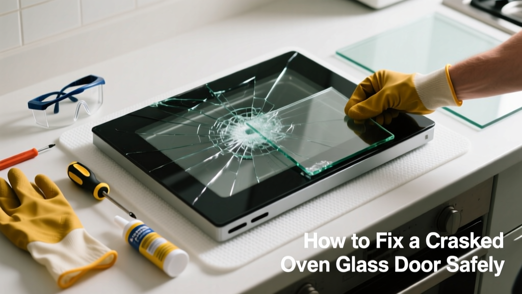 How to Fix a Cracked Oven Glass Door Safely
