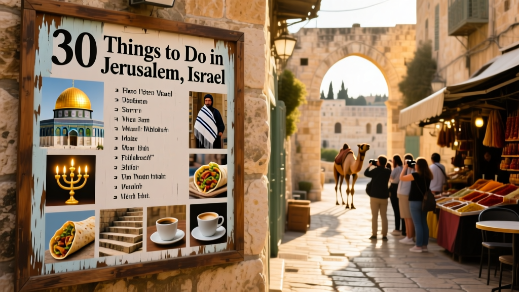 30 Things To Do in Jerusalem, Israel: A Practical, Culture-Rich Itinerary for Travelers