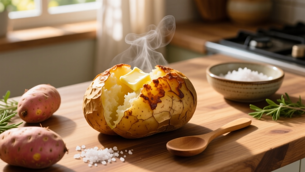 Air Fryer Baked Potato: Crispy Skin, Fluffy Inside