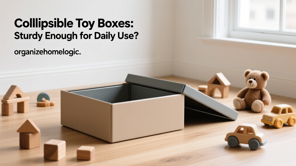 Collapsible Toy Boxes: Sturdy Enough for Daily Use?